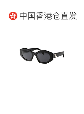 香港直邮CELINE 女士眼镜 CL40238U01A AW2025 黑色 徽标太阳镜