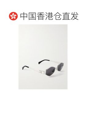 1h可退 香港直邮Celine 思琳 女士 徽标太阳镜 CL40254U metal金