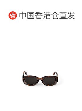 香港直邮Off-white 女士 灰白色橢圓形鏡框太陽眼鏡 OERI14EPALME