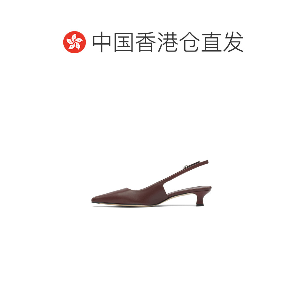 1h可退 香港直邮aeyde 女士 酒红橡胶高跟鞋 CATRINANAPPALEATHER,淘宝优惠券,粉丝福利购,淘宝优惠卷