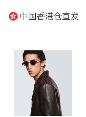 1h可退 香港直邮Celine 思琳 男士 Triomphe 01 金属椭圆形太阳眼