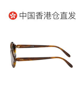 1h可退 香港直邮LOEWE 罗意威 男士 棕色 Epsilon Slim 太阳镜 LW