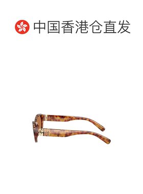 1h可退 香港直邮Miu Miu 缪缪 女士 椭圆形太阳眼镜 805626239779