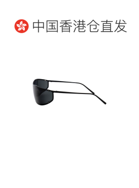 香港直邮Saint Laurent 圣罗兰 女士 黑色金属太阳眼镜 SL807002