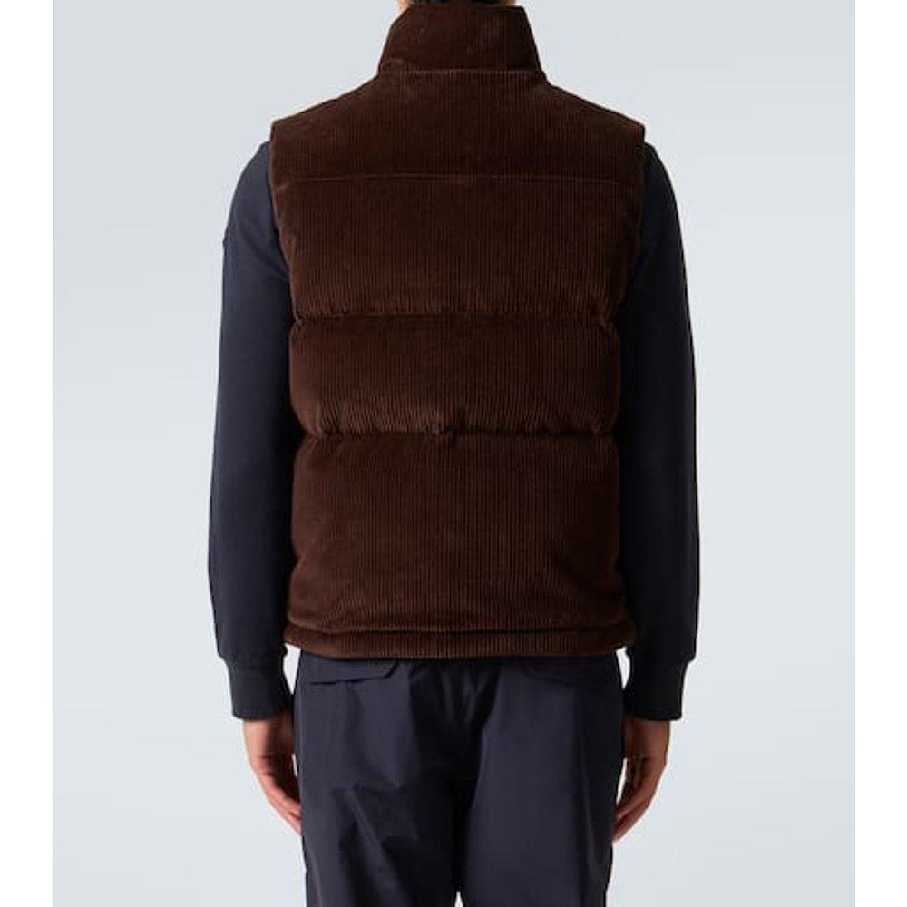 1h可退 香港直邮Moncler 盟可睐 男士 Agen 棉质灯芯绒羽绒马甲,淘宝优惠券,粉丝福利购,淘宝优惠卷