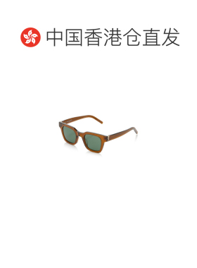 香港直邮Saint Laurent 圣罗兰 女士 方形框醋纤太阳眼镜