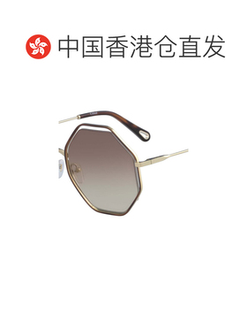 1h可退 香港直邮CHLOÉ 女士眼镜 CE132S205 AW2025 灰色 徽标太阳