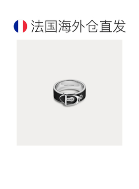 自营欧洲直邮Ralph Lauren拉夫劳伦 Welington女士黑色珐琅戒指