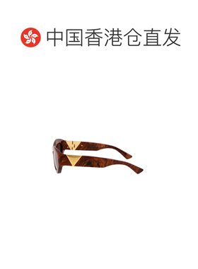【99新未使用】香港直邮Bottega Veneta 徽标太阳镜 BV1221S