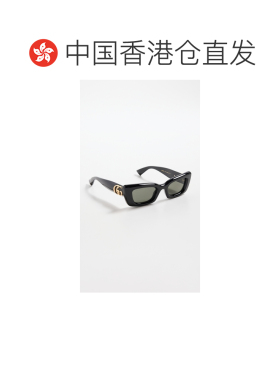 1h可退 香港直邮Gucci 古驰 女士 猫眼太阳眼镜 colorful花色 舒