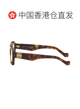 1h可退 香港直邮LOEWE 罗意威 女士 棕色 Anagram 眼镜 LW50113I5