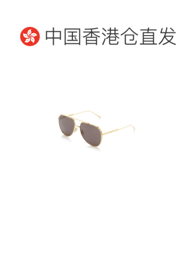香港直邮Bottega Veneta 葆蝶家 女士 飞行员金属太阳眼镜