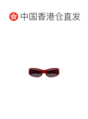1h可退 【99新未使用】香港直邮Balenciaga 几何框太阳镜 BB0290S