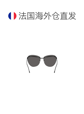 自营欧洲直邮Diesel迪赛 女士灰色金属塑料猫眼太阳镜