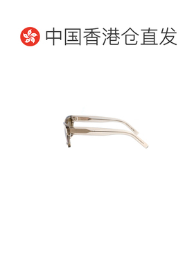 1h可退 香港直邮Saint Laurent 圣罗兰 女士 醋纤米色太阳眼镜 SL
