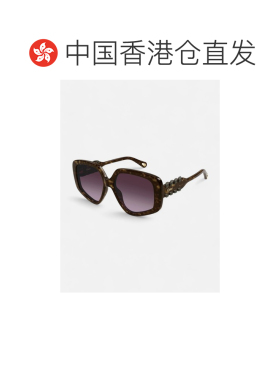 香港直邮CHLOÉ 女士太阳镜 CH0210S002002 AW2023 花色 CHLOÉ gla