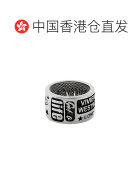香港直邮VIVIENNE WESTWOOD 男士戒指 6402001L01P017ANTIQUEPLAT