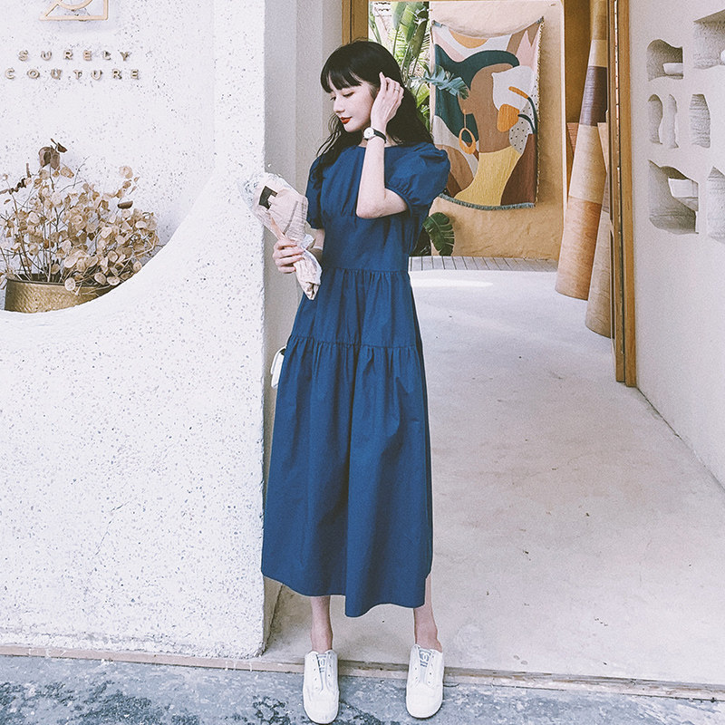 泫雅风ins超仙2020年新款潮连衣裙 岸妃连衣裙