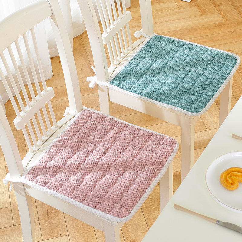 冬天加厚毛绒坐垫餐椅垫保暖办公室久坐防滑座垫椅子垫学生凳子垫,淘宝优惠券,粉丝福利购,淘宝优惠卷