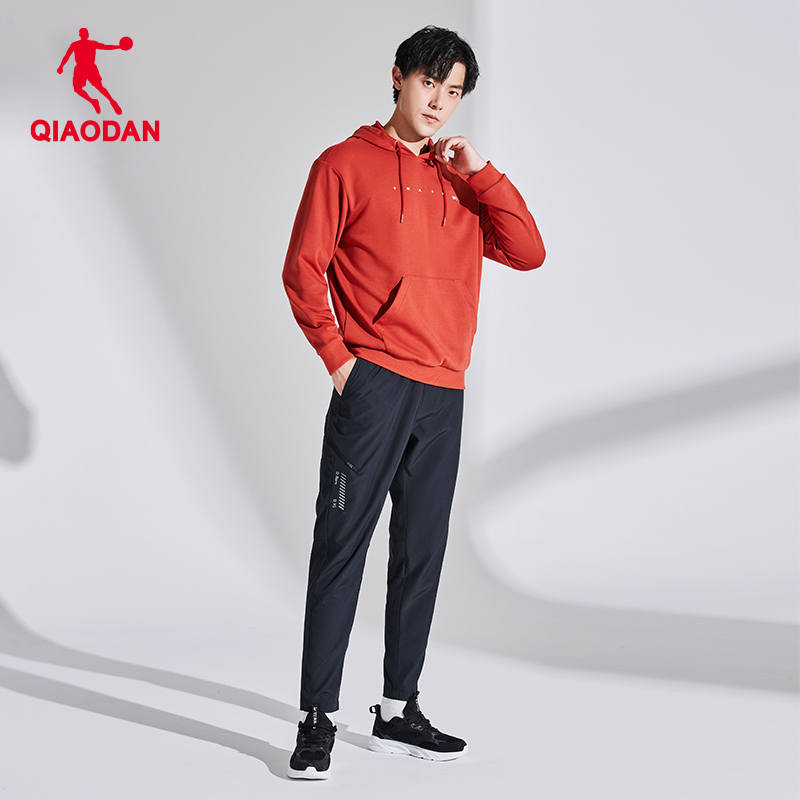 乔丹运动长裤2023秋季新款平口裤子 乔丹outlets店运动长裤