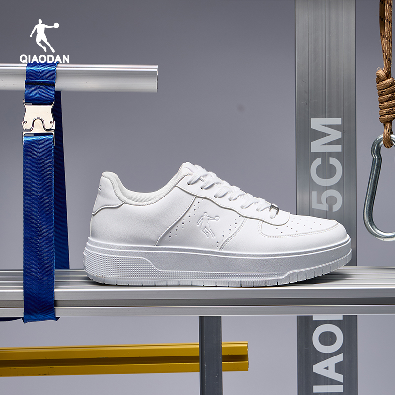 五厘米|乔丹明星同款运动鞋板鞋男百搭增高厚底男鞋户外休闲防滑 - 图2