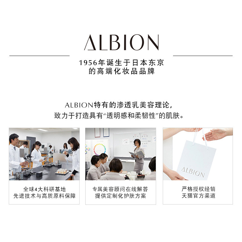 albion澳尔滨奥碧虹优活盈透套装 ALBION澳尔滨面部护理套装
