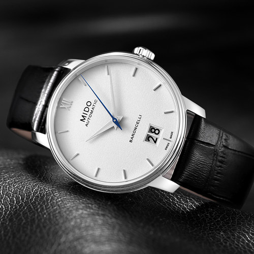 【限时福利】Mido美度贝伦赛丽纪念日款大日历机械男表商务腕表D - 图2