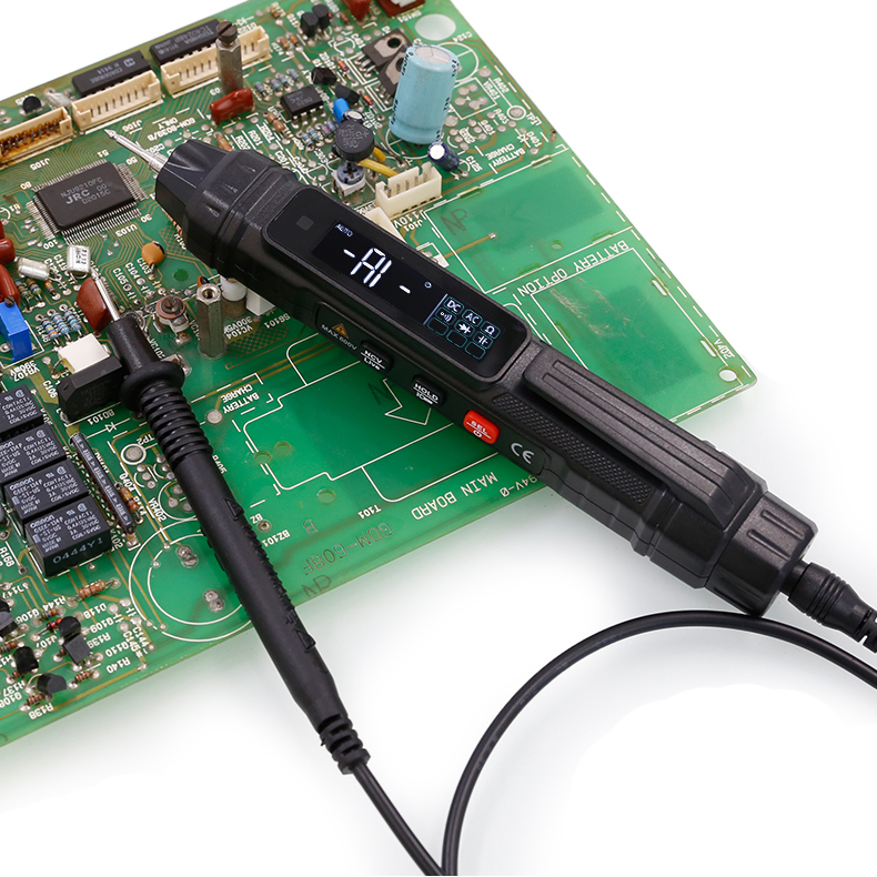 泰圣TS20C笔试防烧万用表全自动识别电阻电压二极管电容无需切换 - 图3