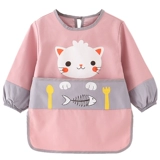 Детский нагрудник для детского сада, водонепроницаемый фартук подходит для мужчин и женщин для девочек для еды, лонгслив, делается под заказ