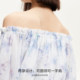 VeroModa lace top ມີ sleeves puff ແລະ drawstring