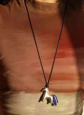 桑尼夏季创意新款时尚吊坠长项链