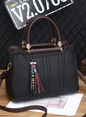 Single shoulder handbag, women's bag, fashionable large bag