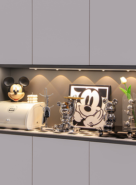 入户玄关装饰摆件家居进门口鞋柜钥匙收纳客厅电视酒柜高颜值软装