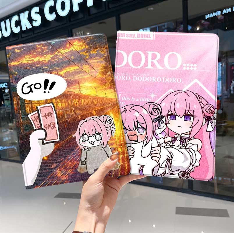 Doro桃乐丝ipad10保护套pro2024款11寸5苹果air7平板mini6壳4迷你3适用2三折2020带笔槽8第9代2021二次元2018 - 图0