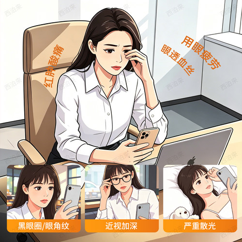 HDAR护眼膜]西泊来适用华为nova13钢化膜nova15ultra手机膜16pro新款14活力版12全屏覆盖11/10z9se8蓝光7保护 - 图0