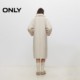 ONLY lapel mid-length woolen coat