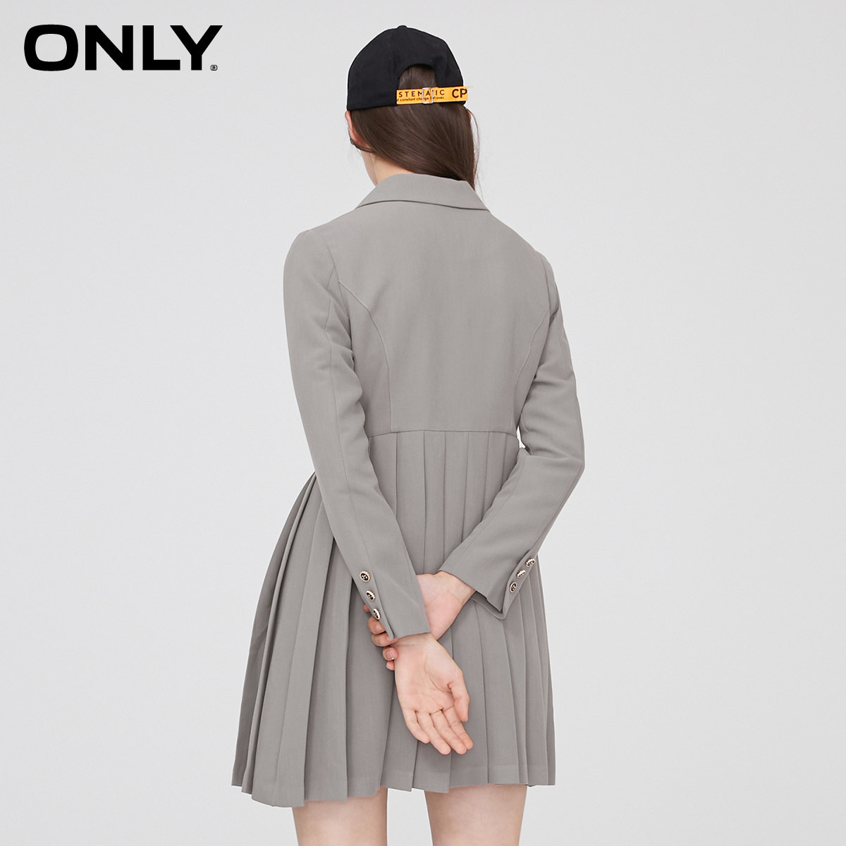 only奥莱春季新款潮流学院风连衣裙 ONLYoutlets店连衣裙
