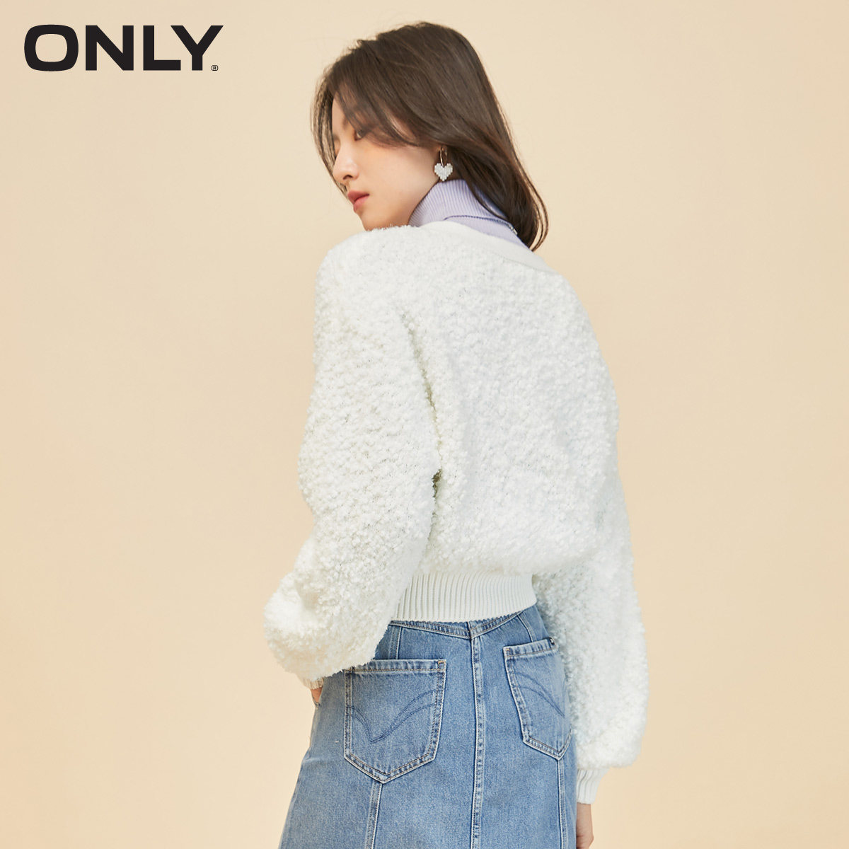 only2021开衫女 ONLYoutlets店毛针织衫