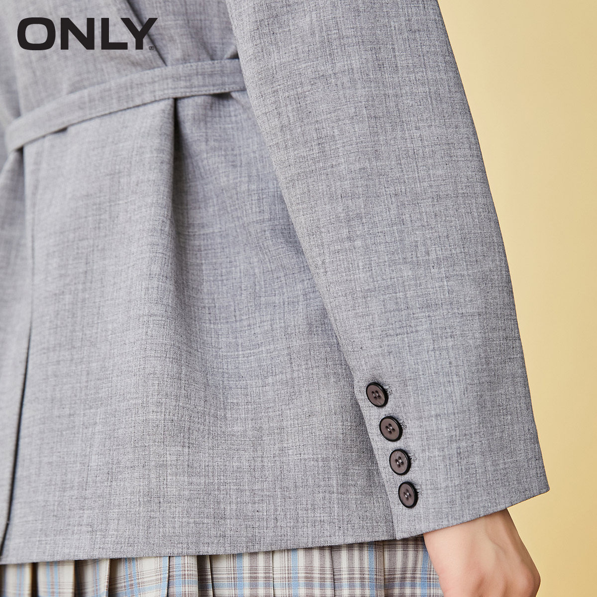 only2021冬季新款通勤风oversize ONLYoutlets店西装