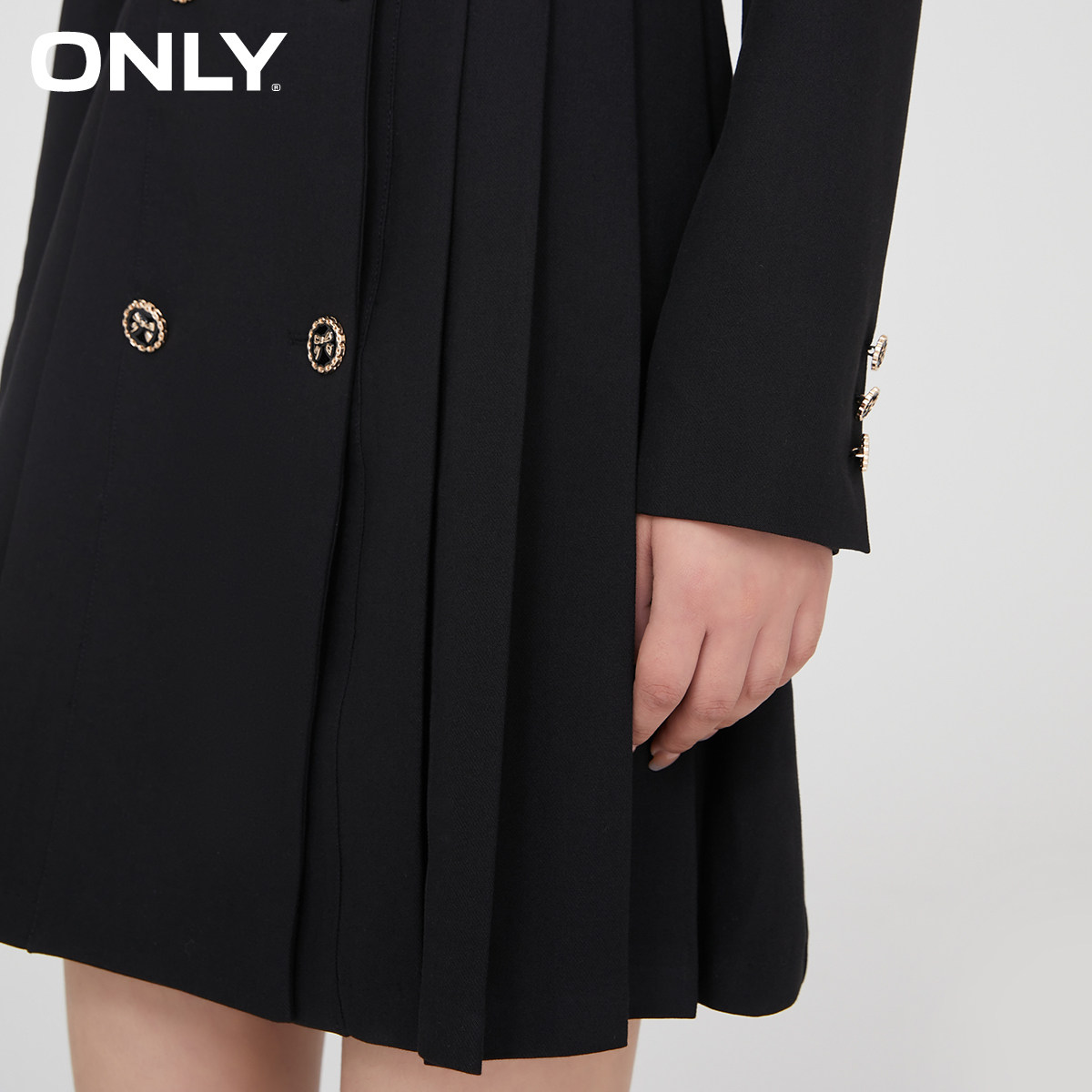 only奥莱春季新款潮流学院风连衣裙 ONLYoutlets店连衣裙