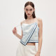 ມີພຽງແຕ່ເສື້ອຢືດ chiffon suspender ທີ່ບໍ່ສະຫມໍ່າສະເຫມີ