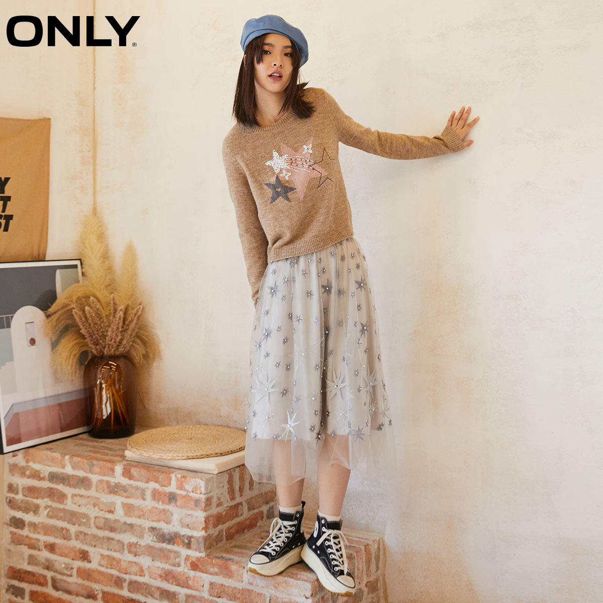 【关晓彤同款】only奥莱秋季连衣裙 ONLYoutlets店连衣裙