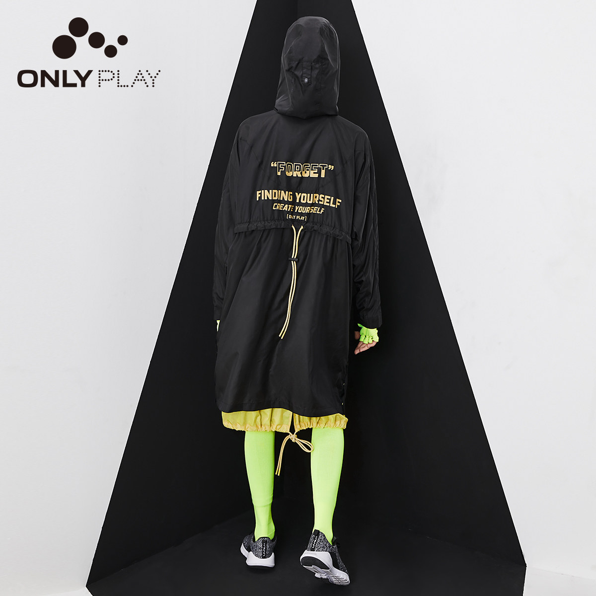 onlyplay特价秋季新款撞色薄外套 ONLYoutlets店短外套