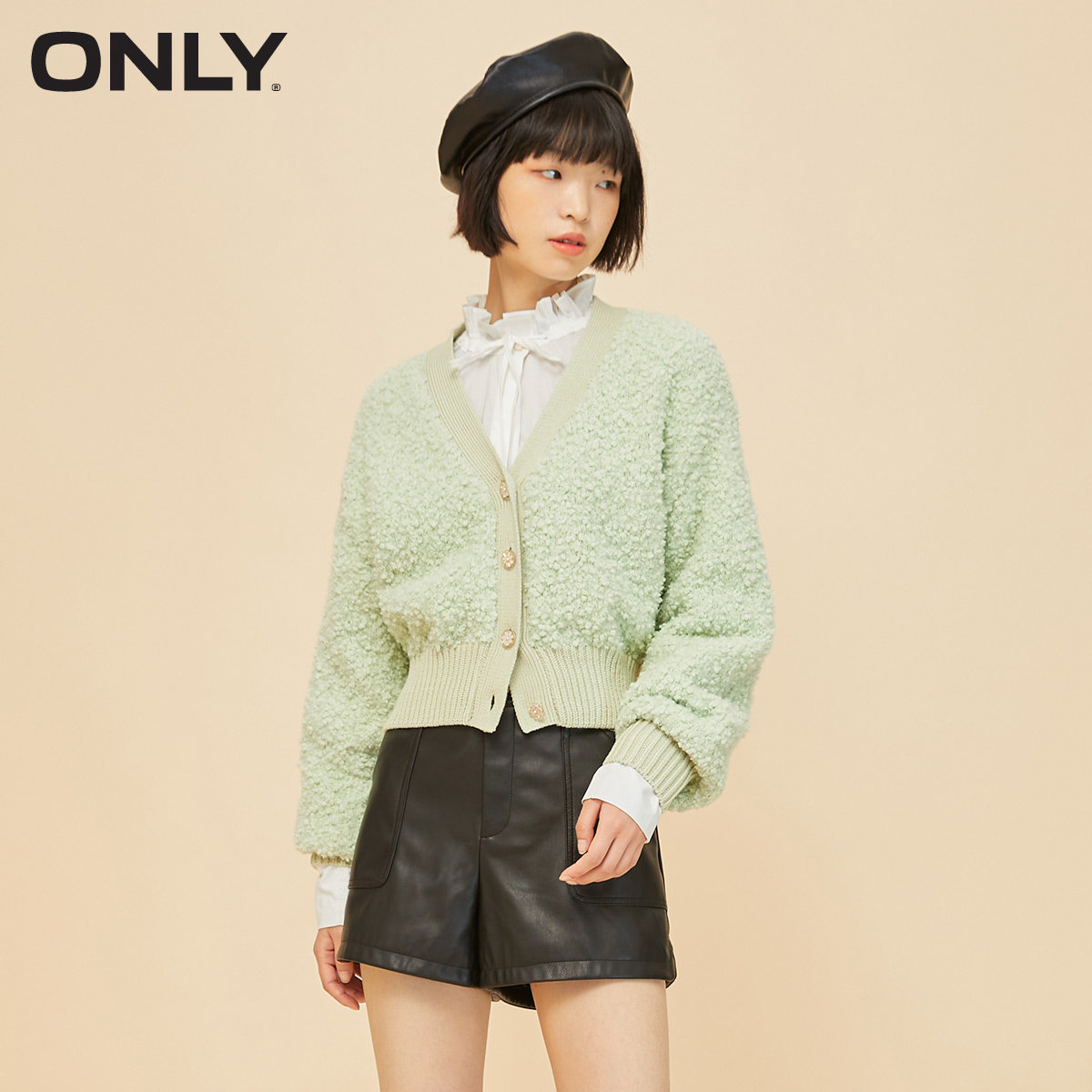 only2021开衫女 ONLYoutlets店毛针织衫