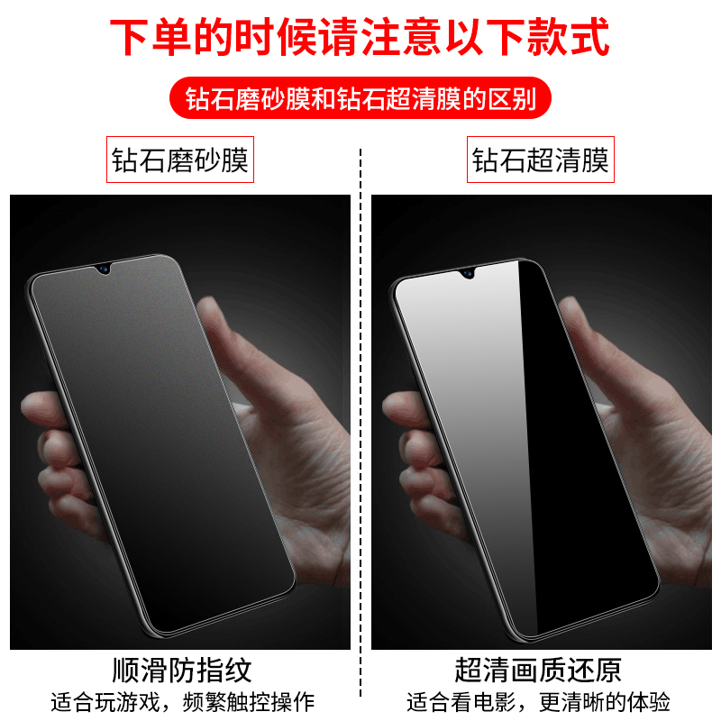 三侯旗舰店vivo iQOO钢化膜全屏磨砂防滑抗蓝光iqooneo845版855竞速高清一代电竞手汗pro5g原装透明游戏无边手机钢化膜0