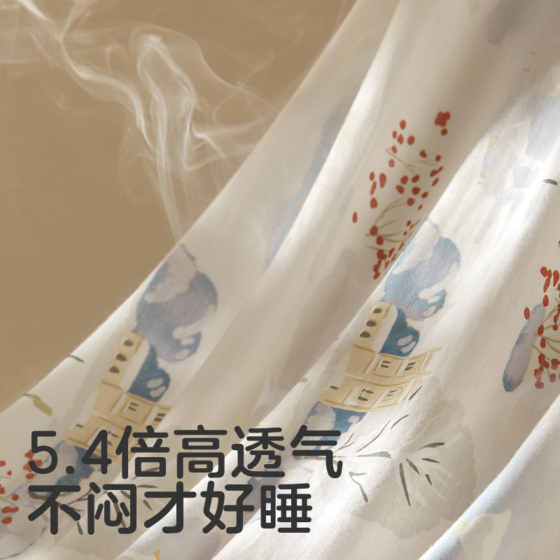 可优比婴儿睡袋春秋款恒温儿童防踢被子100%全棉夹棉分腿宝宝睡袋