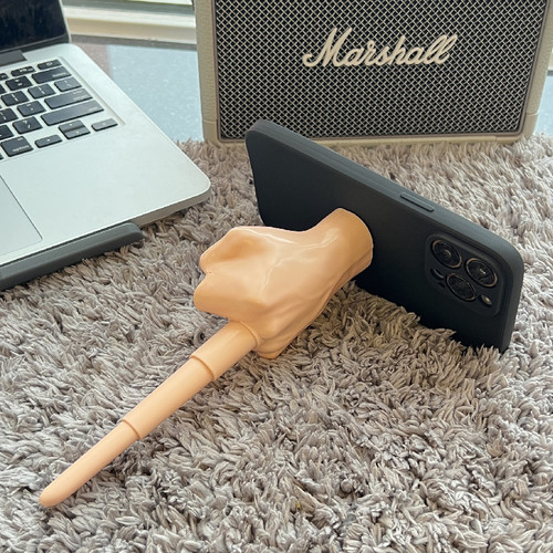 欧美新款恶搞竖中指手机壳三星S24Ultra个性创意S23U可伸缩手指3D立体S22+稀奇古怪Galaxy Note20小众S21潮10 - 图2