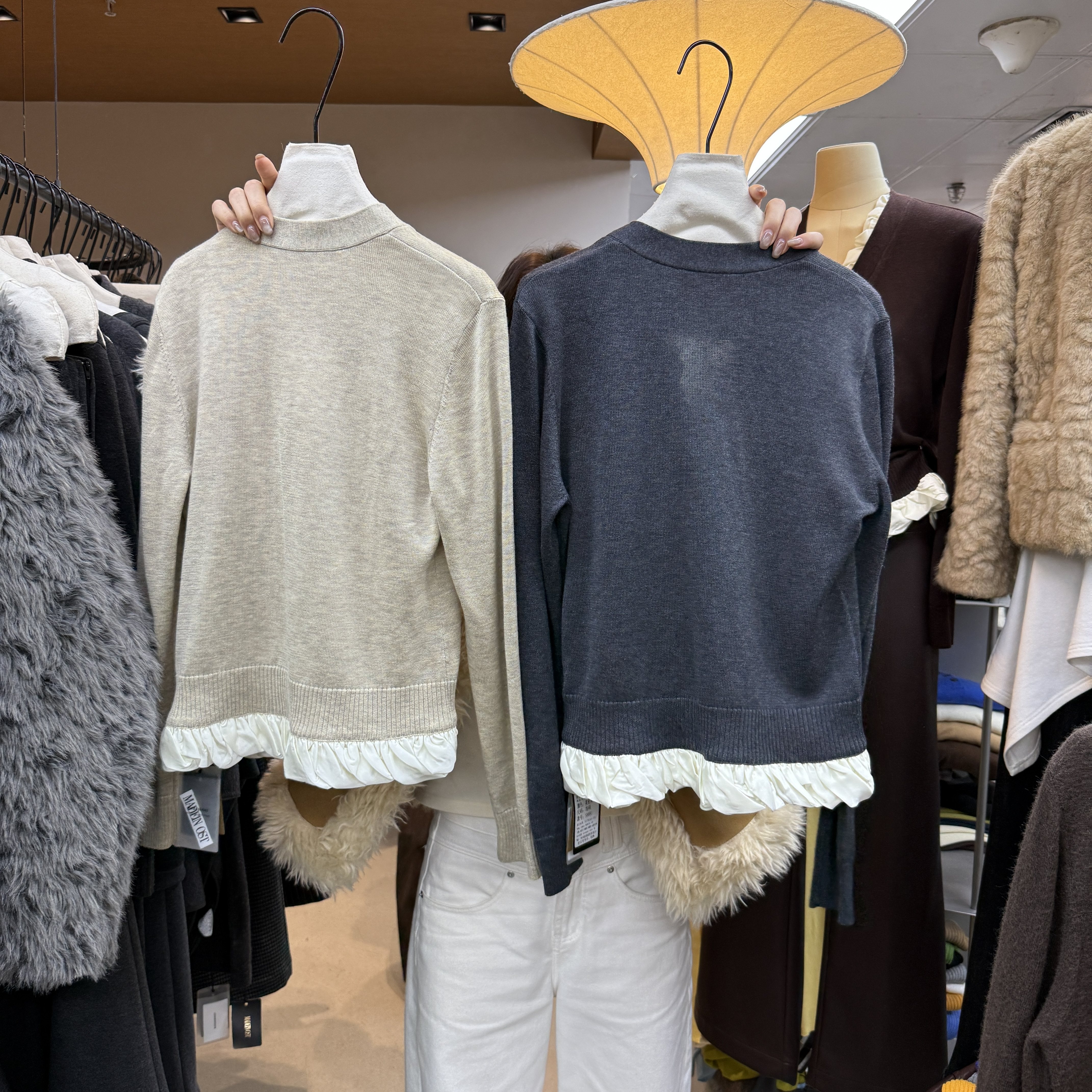 十三行拿货2025冬季新款韩版长袖针织打底衫＋阔腿皮裤k68788w178,淘宝优惠券,粉丝福利购,淘宝优惠卷