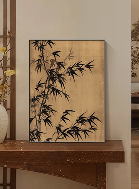 喜上眉梢宋氏美学挂画电视柜百花