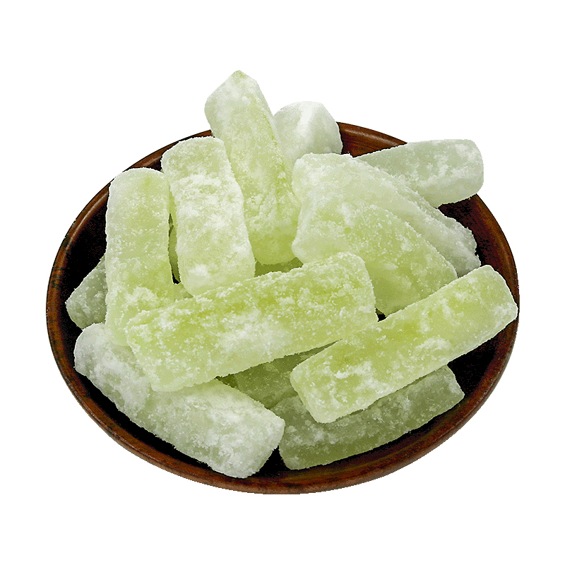哟嗨呆新货冬瓜糖500g老式冬瓜条糖东瓜糖砖商用怀旧零食蜜饯正宗 - 图3